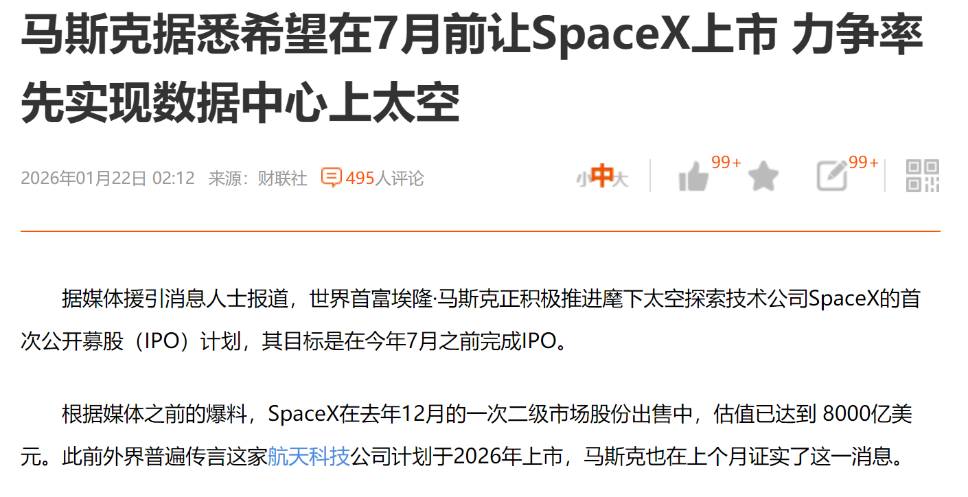 马斯克引爆火箭发射！核心产业链梳理（附股）