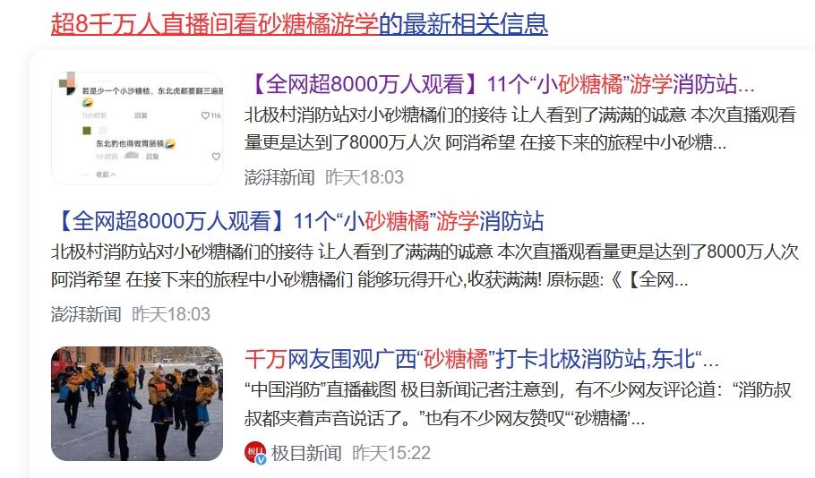 继哈尔滨后，漠河又火了！【全网超8000万人观看】 韭研公社